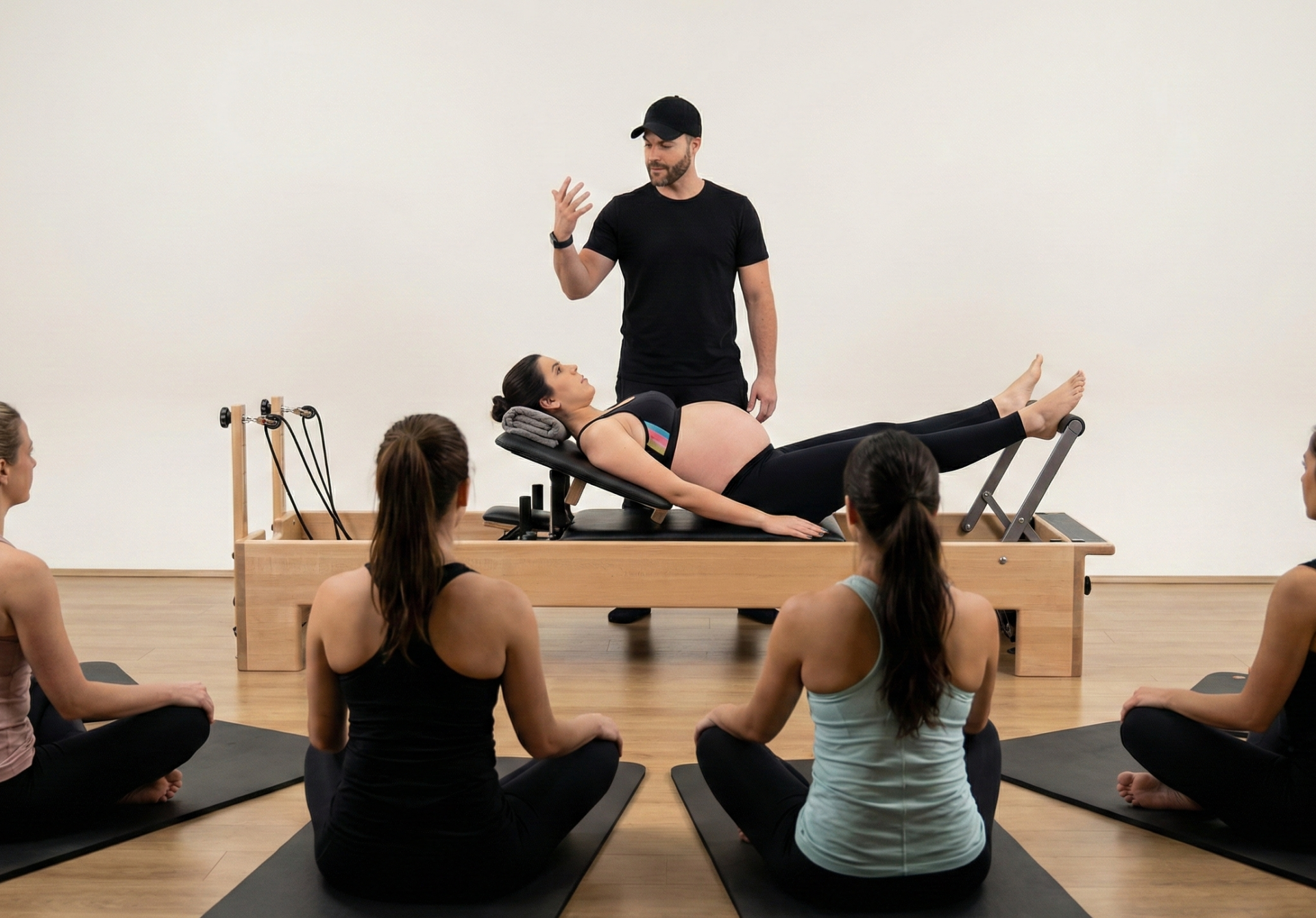 Reformer Pilates for All Stages of Pregnancy Workshop – Safe Prenatal Reformer Exercises